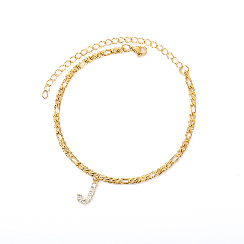 Bracelet with personalized initial – Custom elegance
