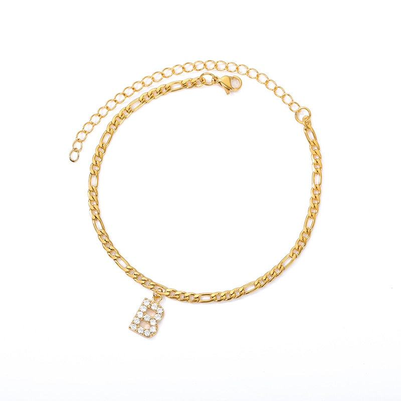 Bracelet with personalized initial – Custom elegance