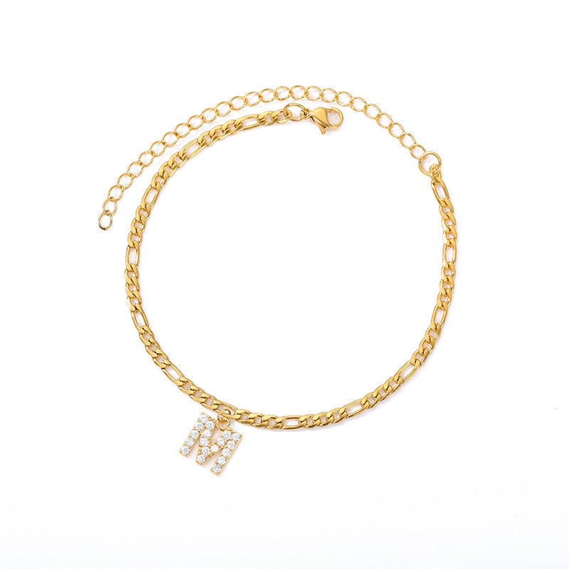 Bracelet with personalized initial – Custom elegance