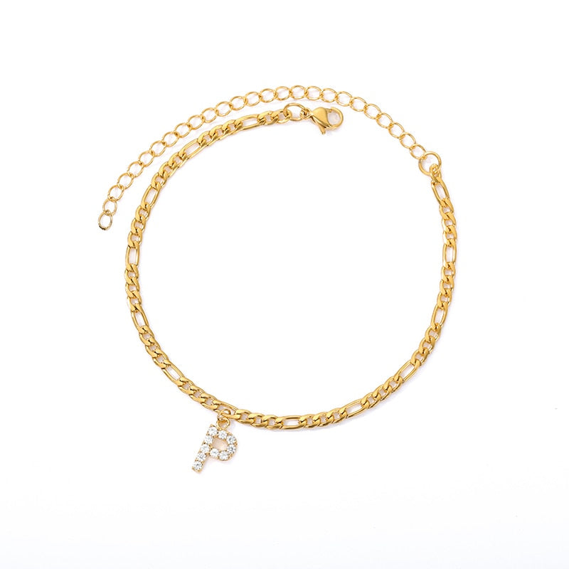 Bracelet with personalized initial – Custom elegance