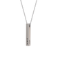 Collier Barre 3D Gravé - Élégance personnalisée
