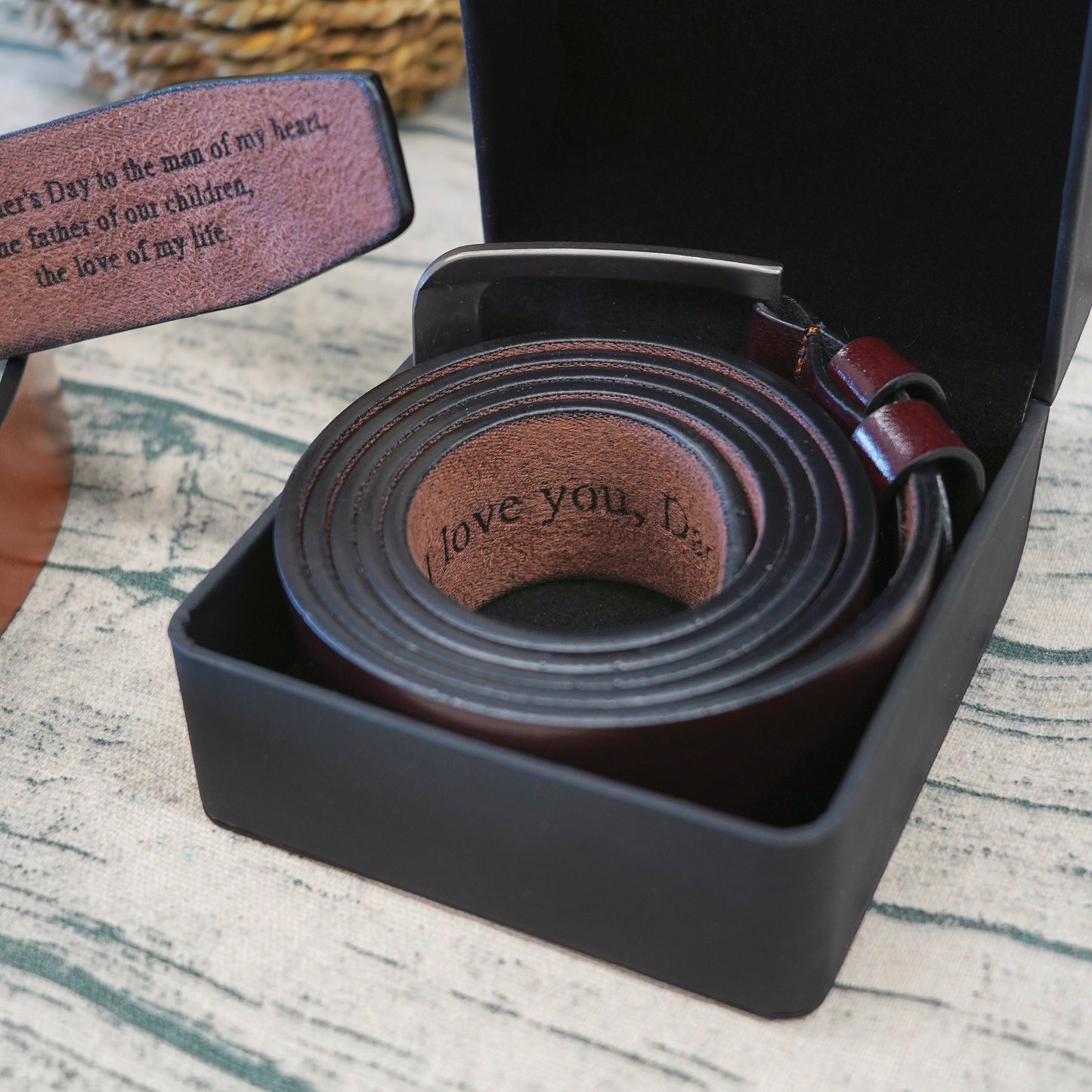 Customized belt 