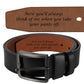 Customized belt 