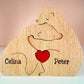 Puzzle Familial en Bois Personnalisé : Souvenir Unique et Intemporel